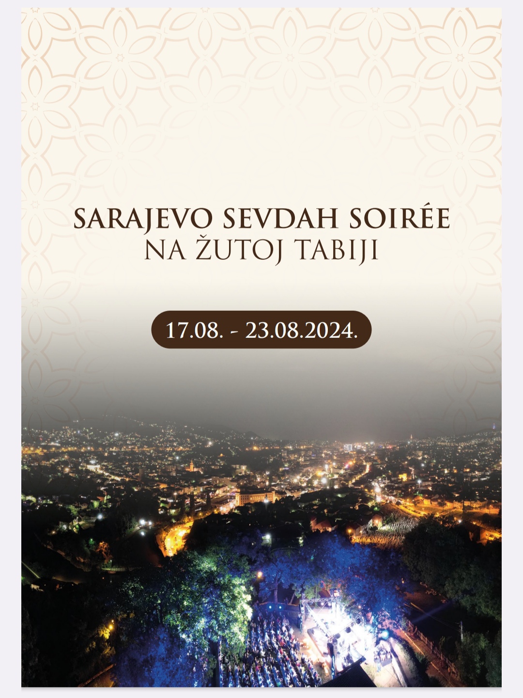 Sarajevo Sevdah Soirée festival svedalinke na Žutoj tabiji